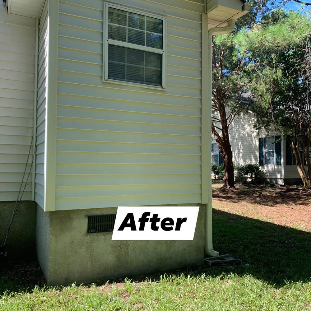 Properly cleaned Charleston deck and exterior